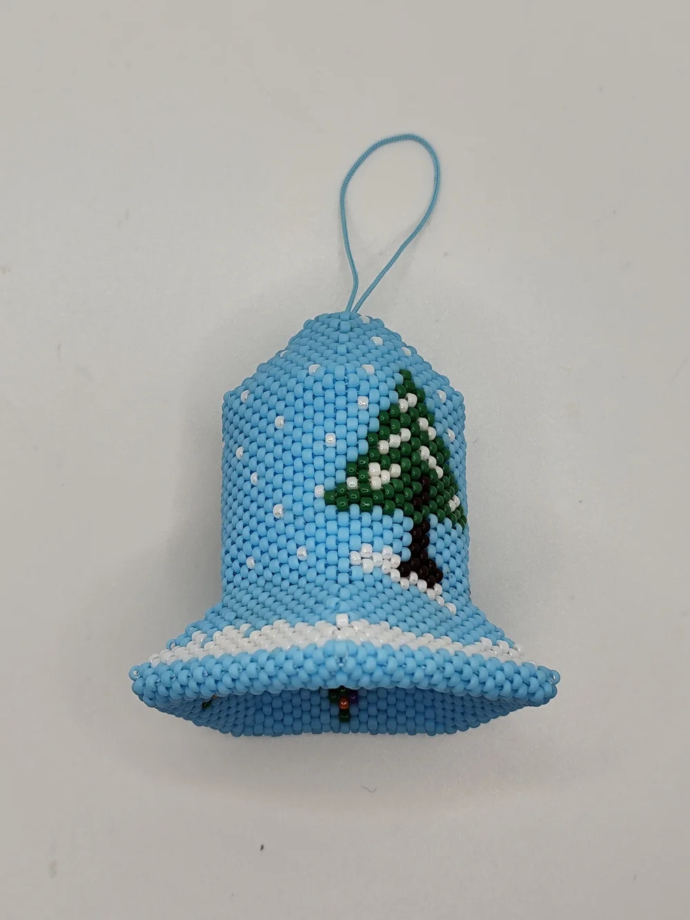 Handmade beaded bell